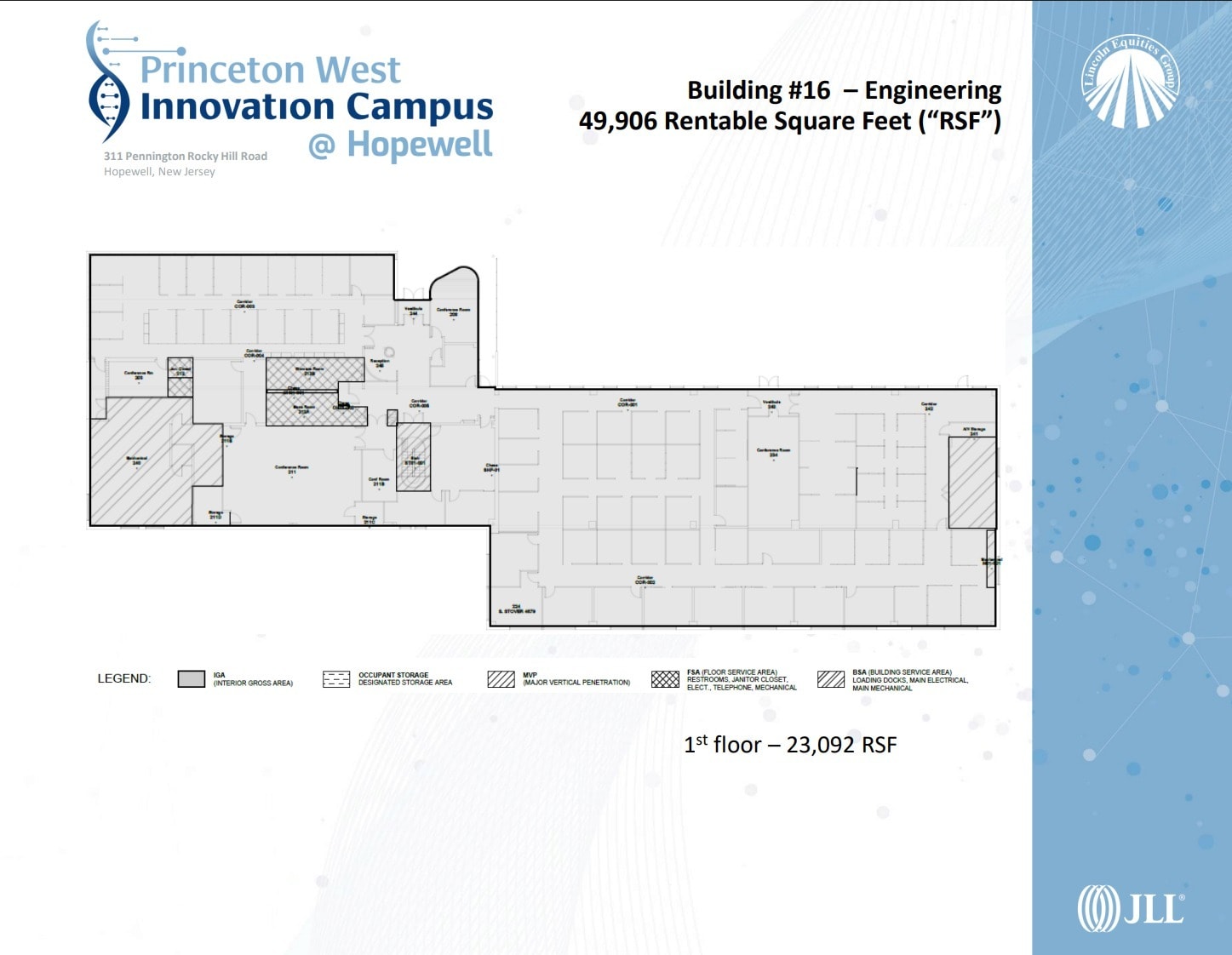 311 Pennington Rocky Hill Rd, Pennington, NJ à louer Plan d’étage- Image 1 de 1
