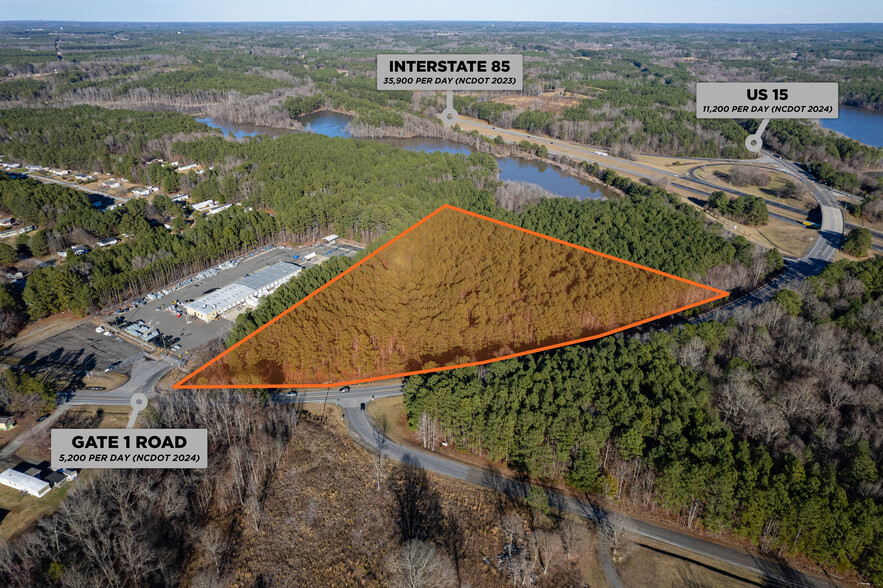 Gate One Rd, Butner, NC for sale - Aerial - Image 3 of 5