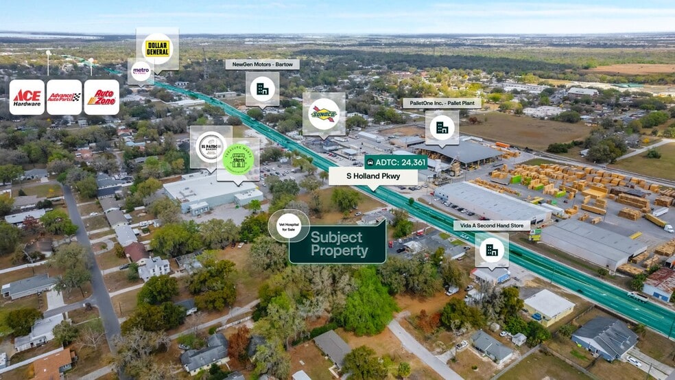 1515 US Highway 17 S, Bartow, FL for sale - Aerial - Image 3 of 3