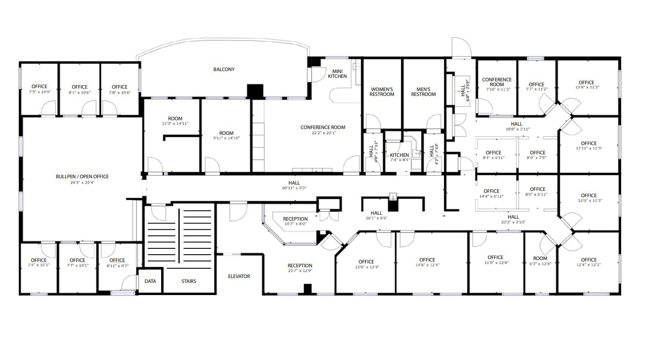 456 Washington Ave, Bridgeville, PA for lease Floor Plan- Image 1 of 1