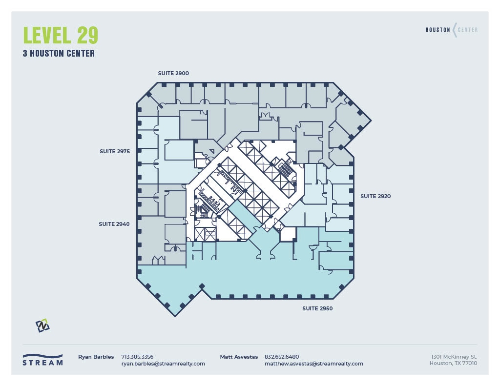 1301 McKinney St, Houston, TX for lease Floor Plan- Image 1 of 1