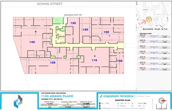 1155-1220 Adams St, Kansas City, KS à louer Plan d  tage- Image 1 de 1