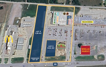 534-540 10th St, Floresville, TX - Aerial map view - Image1
