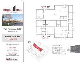 740 Pasquinelli Dr, Westmont, IL for lease Floor Plan- Image 2 of 2