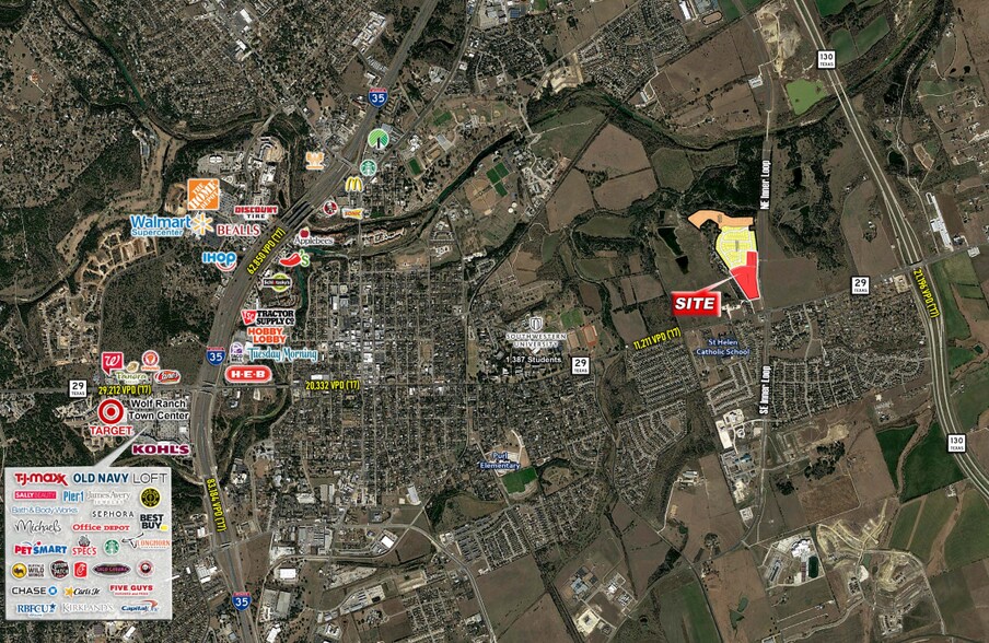 Inner Loop & Hwy 29, Georgetown, TX à vendre - Photo du bâtiment - Image 1 de 4