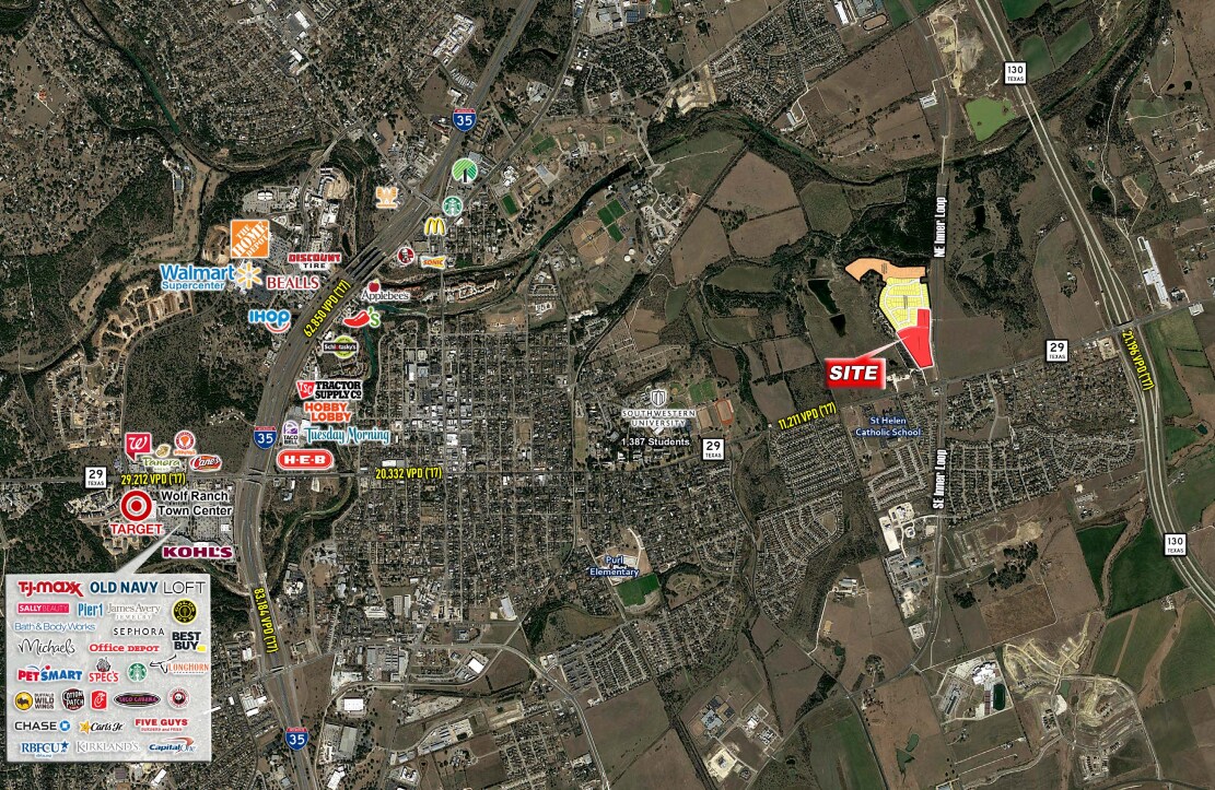 Inner Loop & Hwy 29, Georgetown, TX à vendre Photo du bâtiment- Image 1 de 5