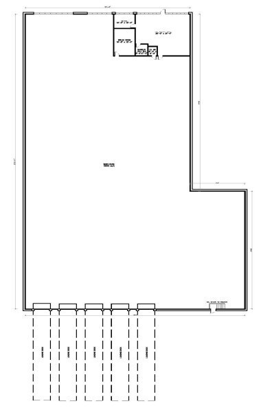 282 King St, Barrie, ON à louer Plan d’étage- Image 1 de 1