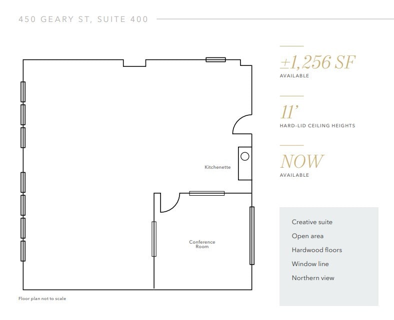 456-466 Geary St, San Francisco, CA for lease Floor Plan- Image 1 of 1