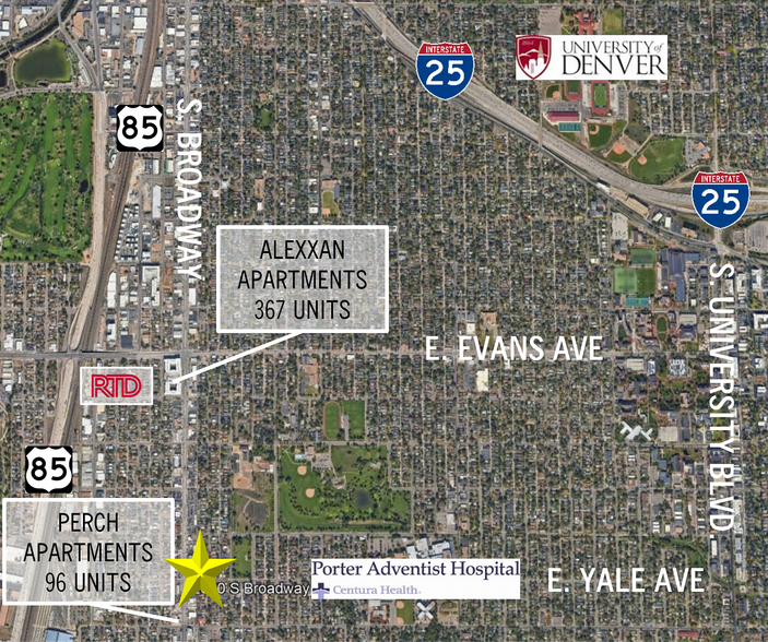 2600 and 2630 S Broadway portefeuille de 2 propriétés à vendre sur LoopNet.ca - Photo du bâtiment - Image 2 de 2