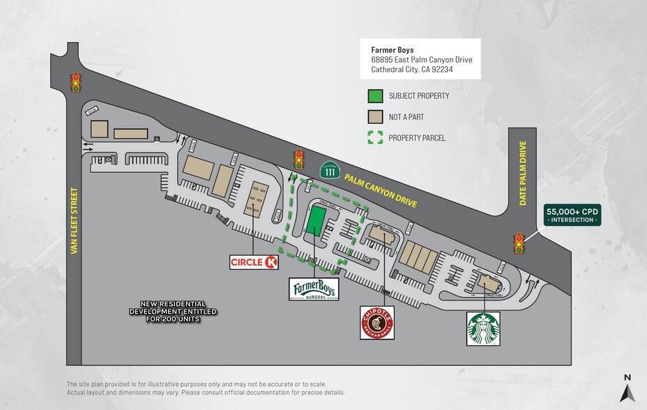 68895 Palm Canyon dr, Cathedral City, CA à vendre - Photo du bâtiment - Image 2 de 4