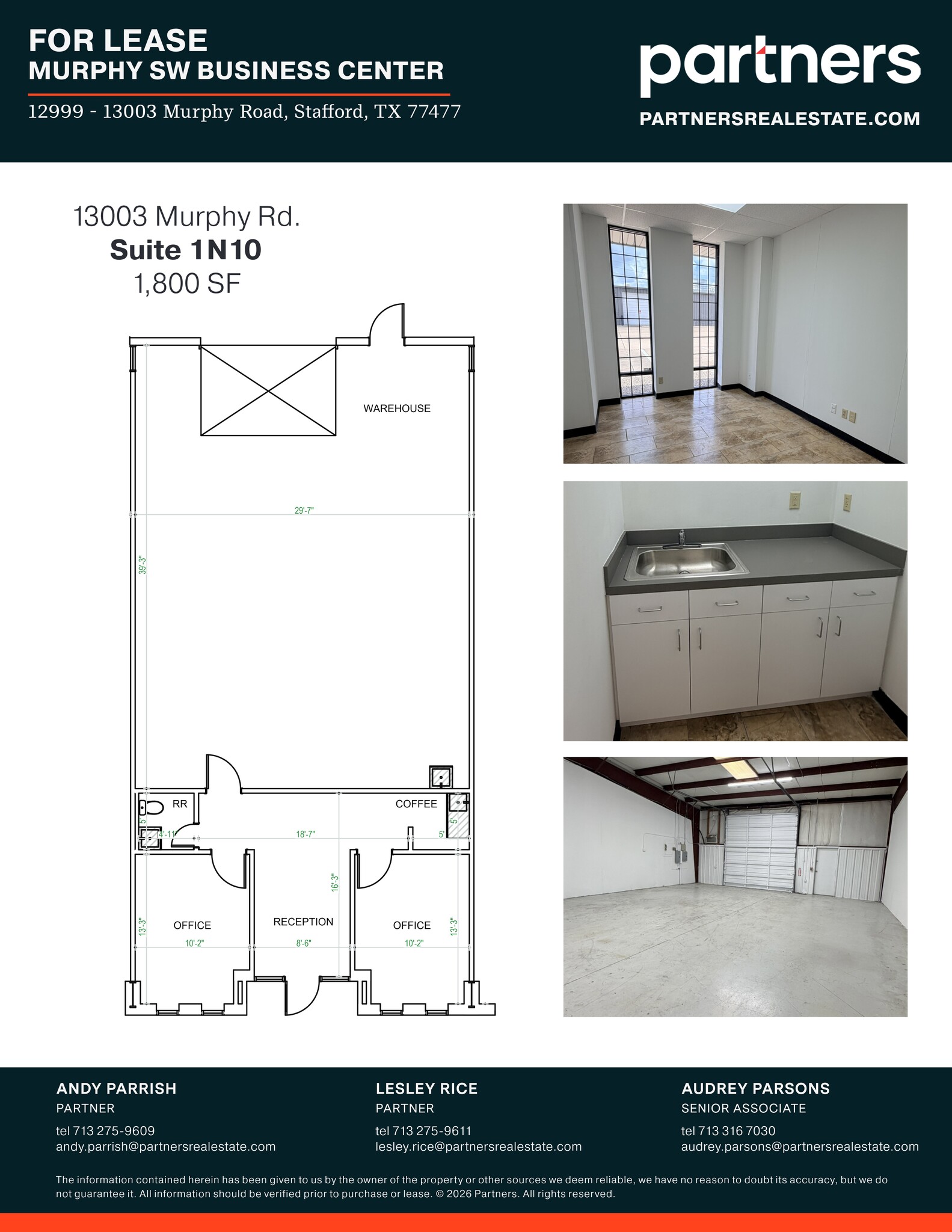 12999-13003 Murphy Rd, Stafford, TX for lease Site Plan- Image 1 of 1