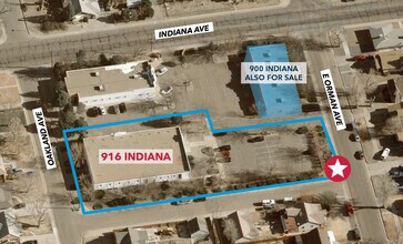 916 Indiana Ave, Pueblo, CO - Aérien  Vue de la carte