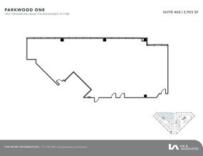 10077 Grogans Mill Rd, The Woodlands, TX à louer Plan d  tage- Image 1 de 3