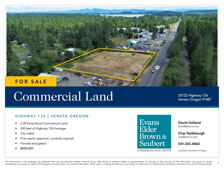 25723 Highway 126, Veneta, OR for sale - Building Photo - Image 2 of 5