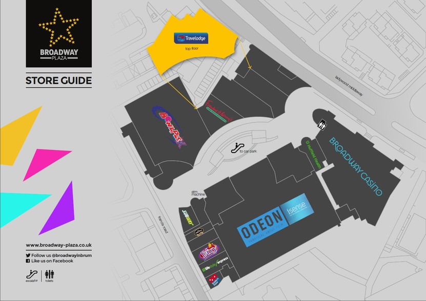Broadway Plz, Birmingham à louer - Plan d’étage - Image 3 de 9