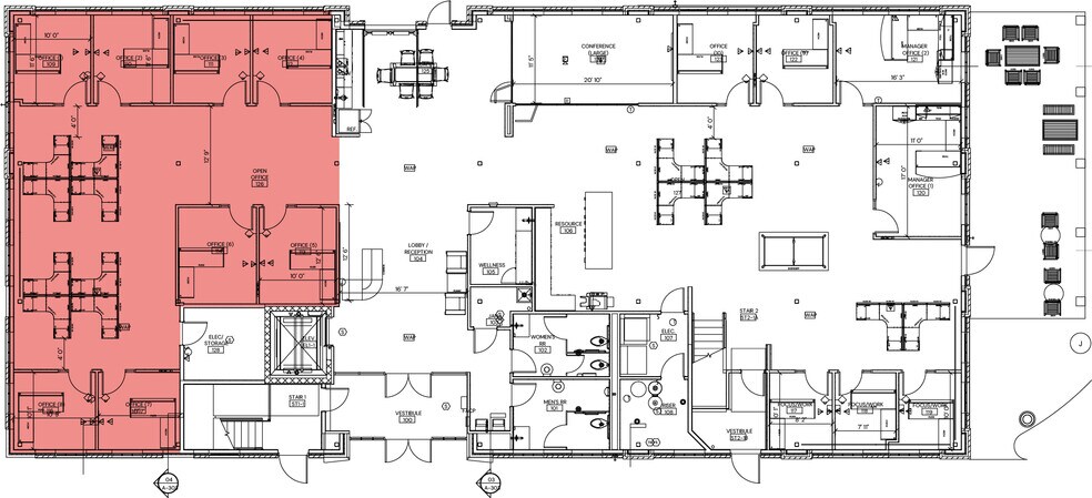 8911 Technology Dr, Fishers, IN à louer - Plan d’étage - Image 3 de 15