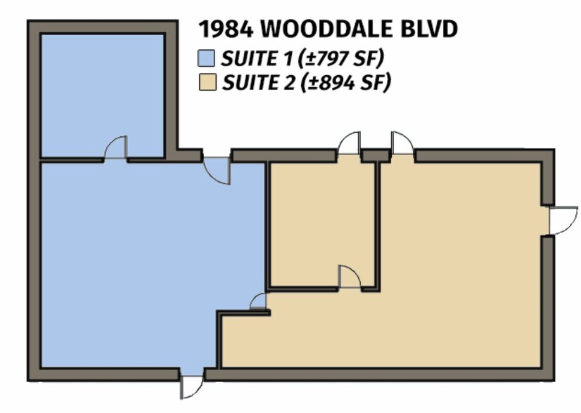 1984 Wooddale Blvd, Baton Rouge, LA for lease - Floor Plan - Image 2 of 7
