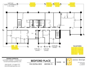 1903 Central Dr, Bedford, TX à louer Plan d’étage- Image 1 de 1