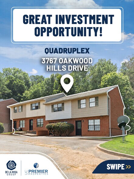 3767 Oakwood Hills Dr, Oakwood, GA à vendre - Photo du bâtiment - Image 2 de 4