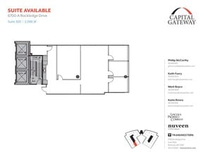 6700 Rockledge Dr, Bethesda, MD for lease Floor Plan- Image 1 of 1