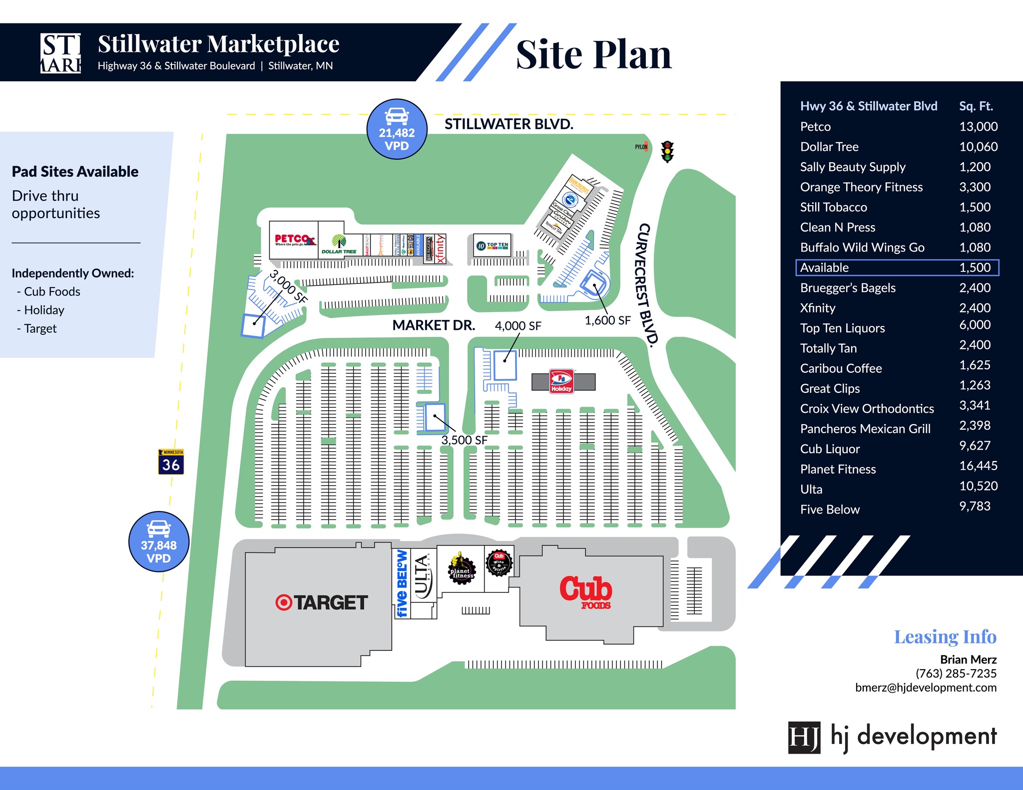 1960-2080 Market Dr, Stillwater, MN à louer Plan de site- Image 1 de 1