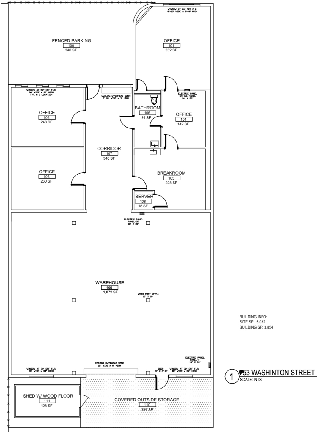 953 Washington St, San Carlos, CA for lease Floor Plan- Image 1 of 1