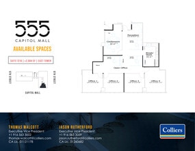 555 Capitol Mall, Sacramento, CA à louer Plan de site- Image 1 de 1