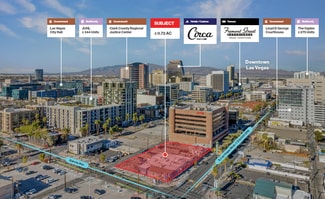 Plus de détails pour 616-628 S. Las Vegas blvd, Las Vegas, NV - Terrain à louer
