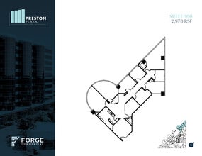 17950 Preston Rd, Dallas, TX for lease Floor Plan- Image 1 of 1