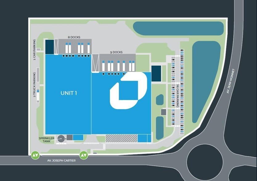 Industriel dans Beaucaire à louer - Plan de site - Image 3 de 3