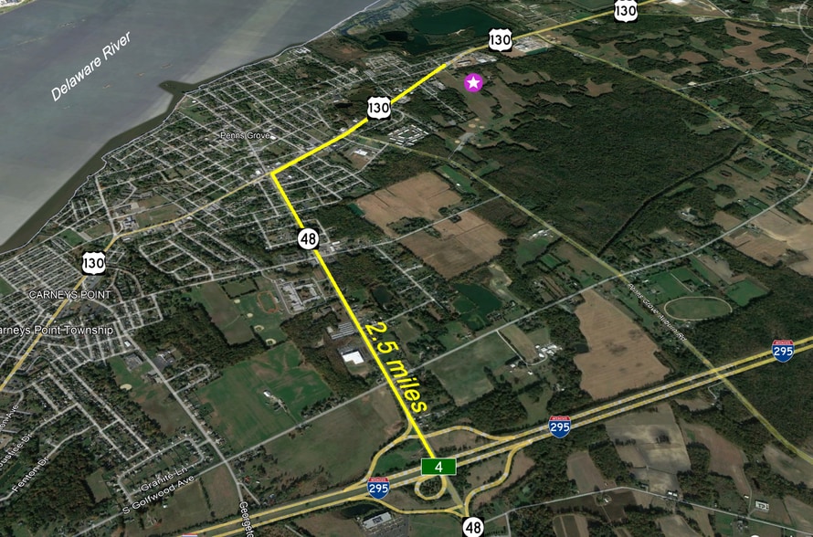 331 N Virginia Ave, Carneys Point, NJ for sale - Aerial - Image 2 of 8