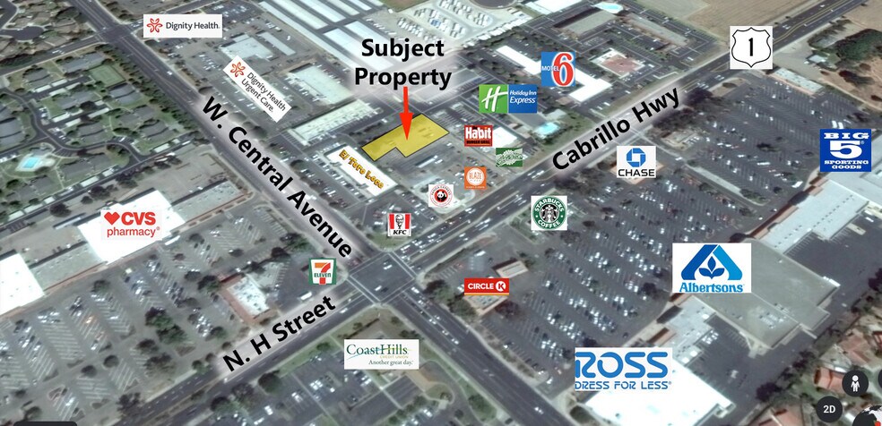 1407 N H St, Lompoc, CA à vendre - Aérien - Image 2 de 5