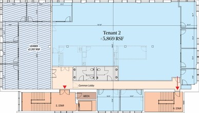 758 W North Ave, Chicago, IL à louer Plan d’étage- Image 2 de 2