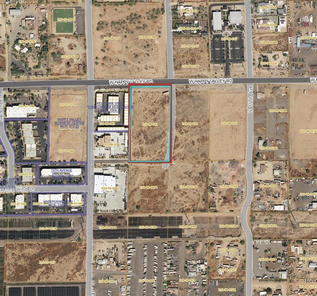 SWC Happy Valley Rd & 13th Ave, Phoenix, AZ à vendre - Photo du bâtiment - Image 2 de 5