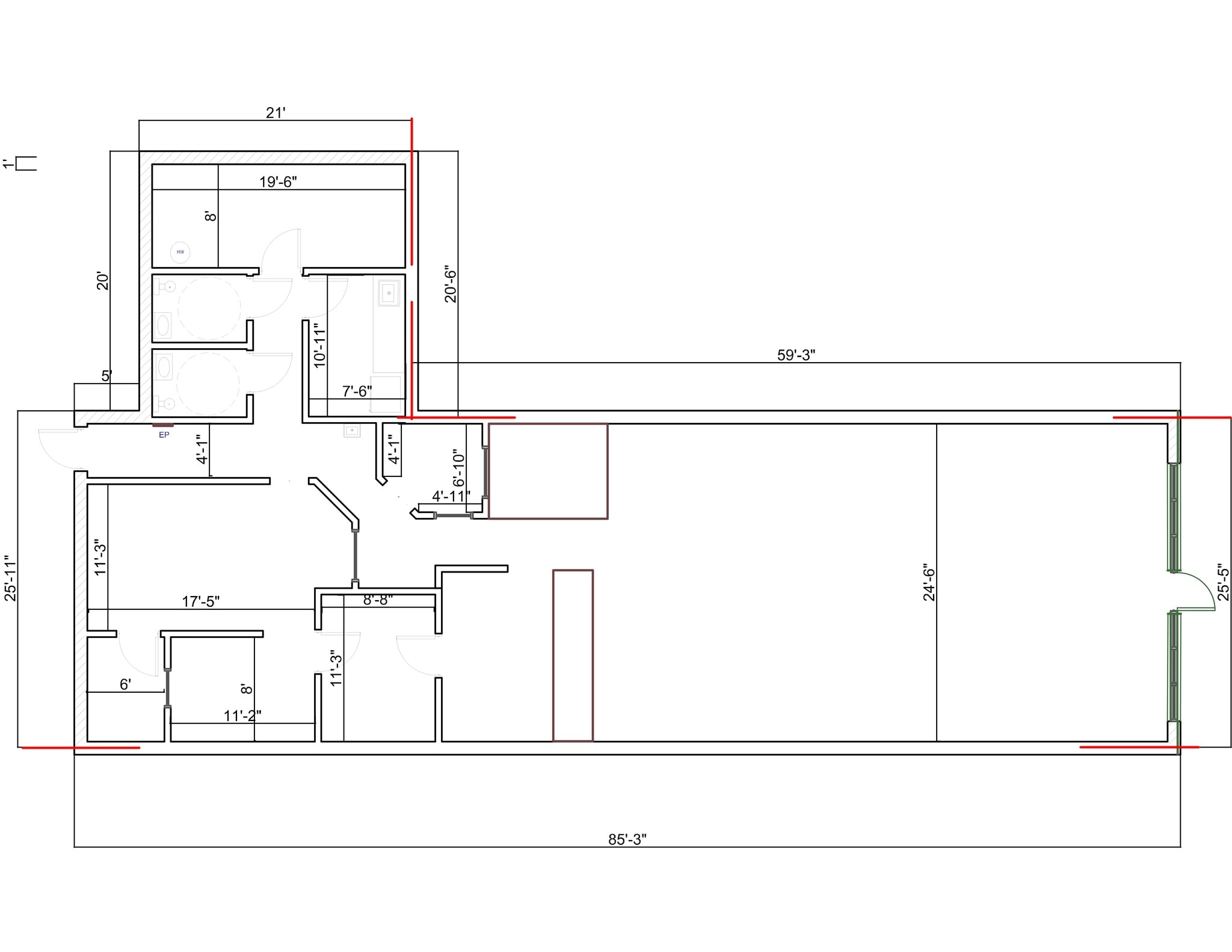 2111 N Roan St, Johnson City, TN for lease Site Plan- Image 1 of 1