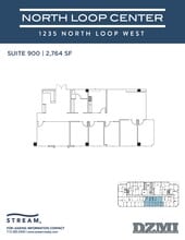 1235 North Loop W, Houston, TX à louer Plan d’étage- Image 1 de 1