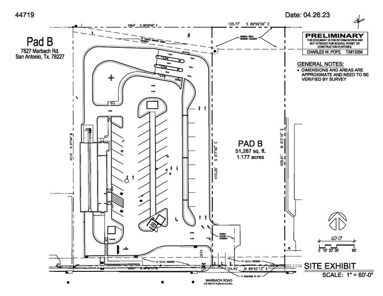 7827 Marbach Rd, San Antonio, TX for sale - Plat Map - Image 3 of 4