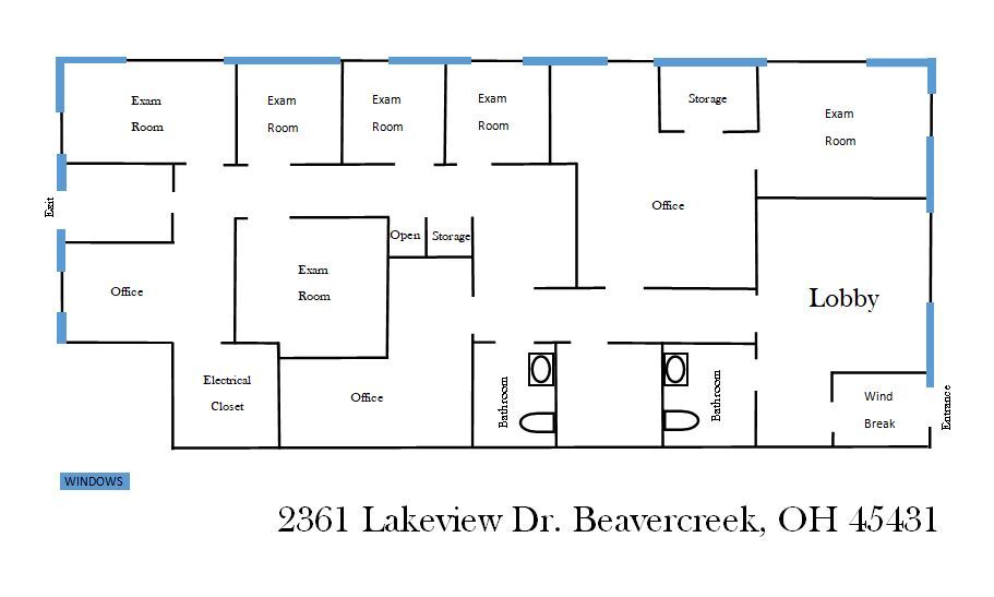 2359-2361 Lakeview Dr, Beavercreek, OH à louer - Photo du b timent - Image 2 de 6