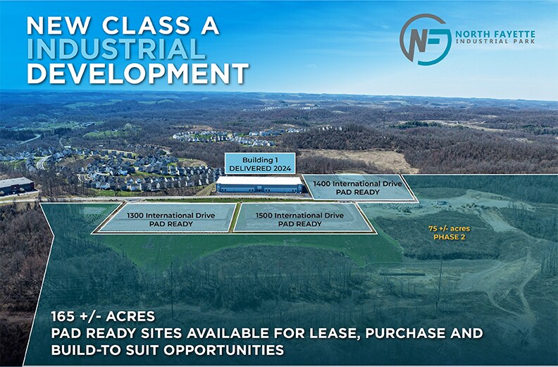 Phase II International Dr, Oakdale, PA à louer Photo du bâtiment- Image 1 de 5