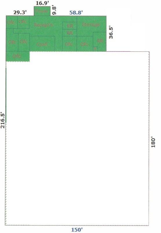 2810 N Expressway 77, Harlingen, TX for lease Floor Plan- Image 1 of 1