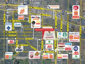 1395 Peoria St, Aurora, CO - Aerial map view - Image1