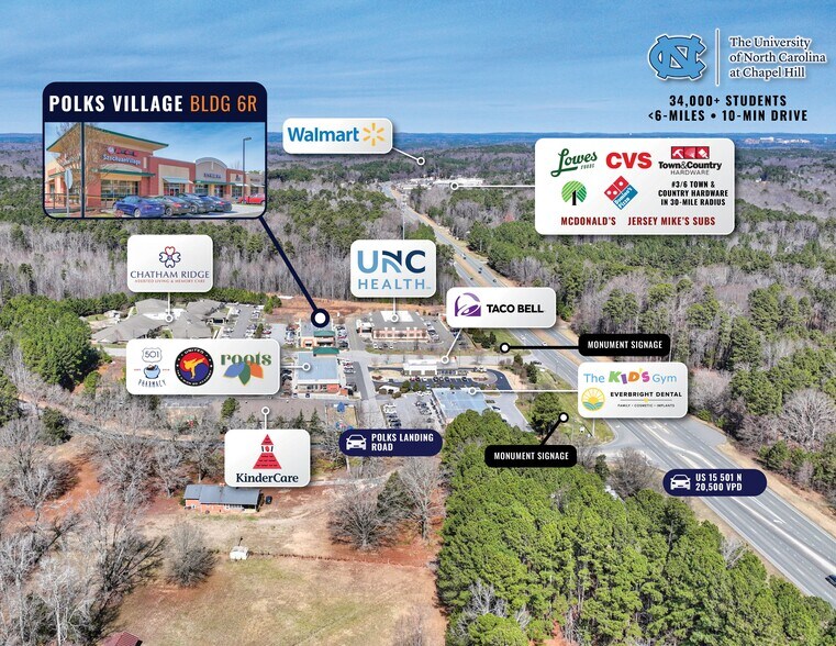 111 Knox Way, Chapel Hill, NC à vendre - Photo du bâtiment - Image 2 de 8