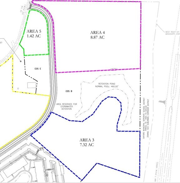 0 Ferndale Blvd, Oxford, MS à vendre - Plan cadastral - Image 2 de 2
