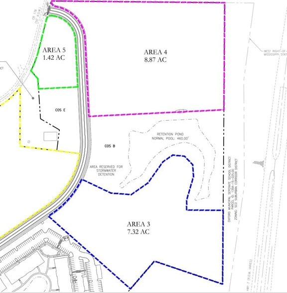 0 Ferndale Blvd, Oxford, MS for sale - Plat Map - Image 2 of 2