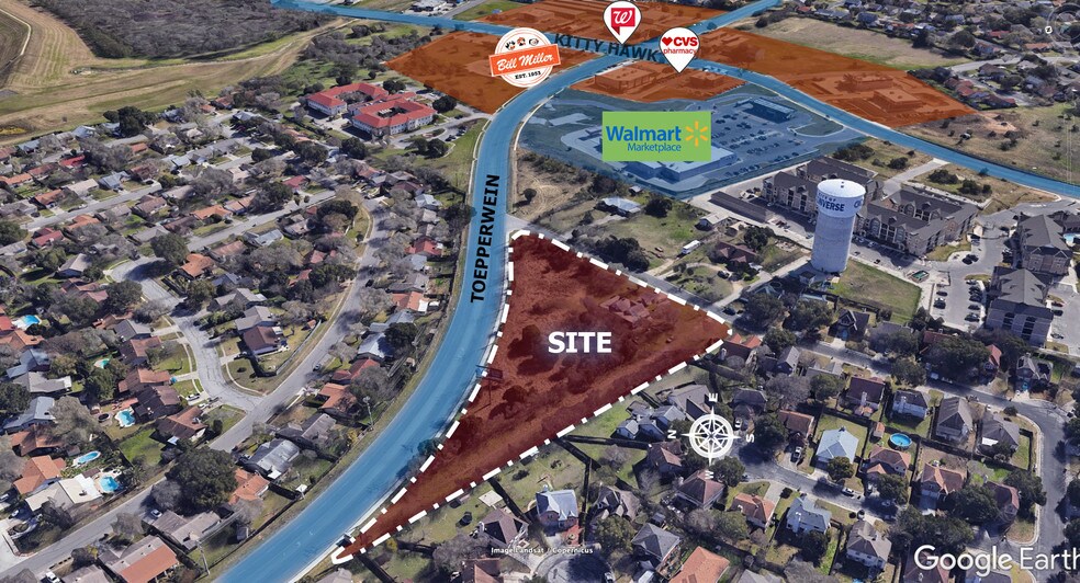 10757 Toepperwein Rd, Converse, TX for sale - Aerial - Image 3 of 8