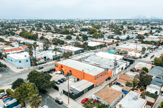 4620 W Jefferson Blvd, Los Angeles, CA - aerial  map view