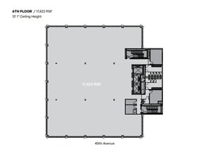 25- 11 49th Ave, Long Island City, NY for lease Floor Plan- Image 1 of 1