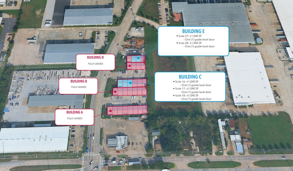 5710 Brittmoore Rd, Houston, TX à louer - Aérien - Image 2 de 2