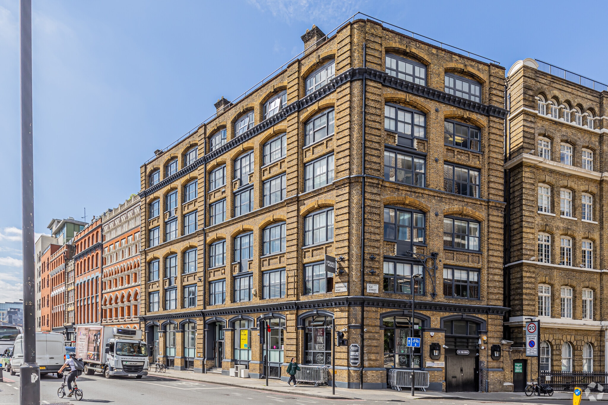 113-117 Farringdon Rd, London for lease Building Photo- Image 1 of 12