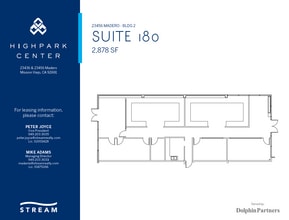 23456 Madero, Mission Viejo, CA à louer Plan d’étage- Image 1 de 1